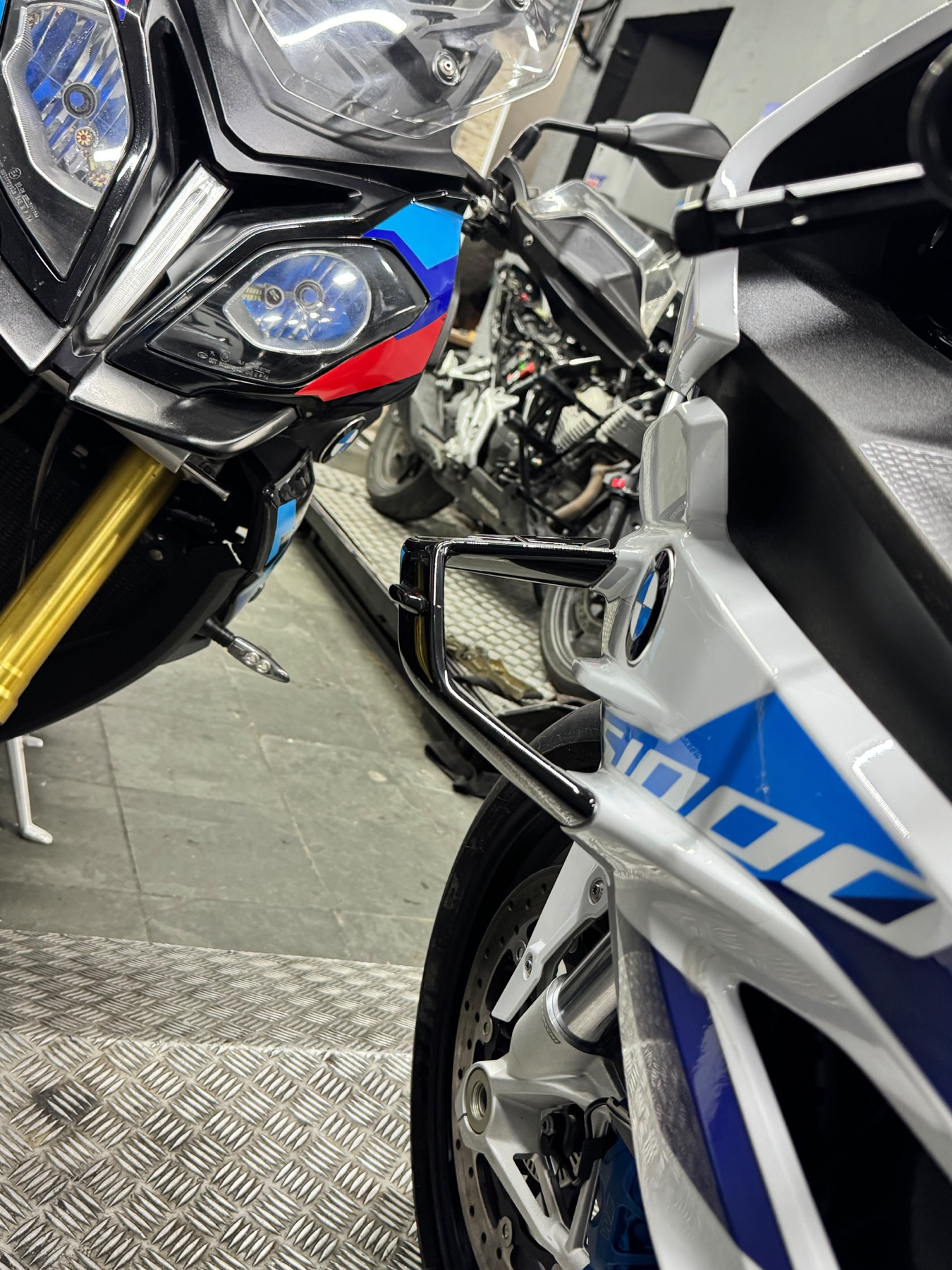 Detalhe da BMW M 1000 RR